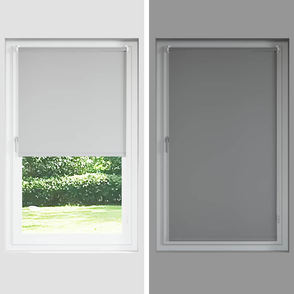 Rullegardin lystette 95x210 cm stoff bredde 90,7 cm polyester vidaXL