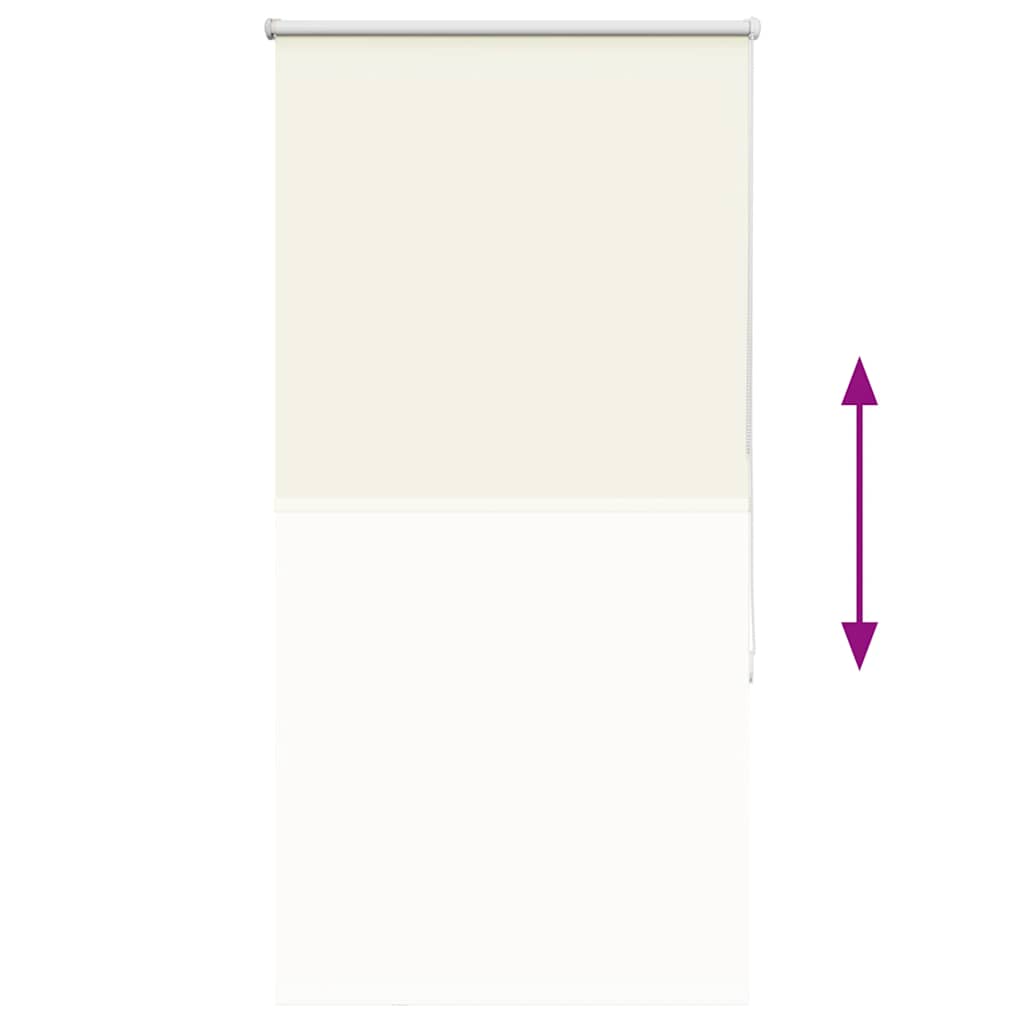Rullegardin lystette 70x130 cm stoff bredde 65,7 cm polyester vidaXL