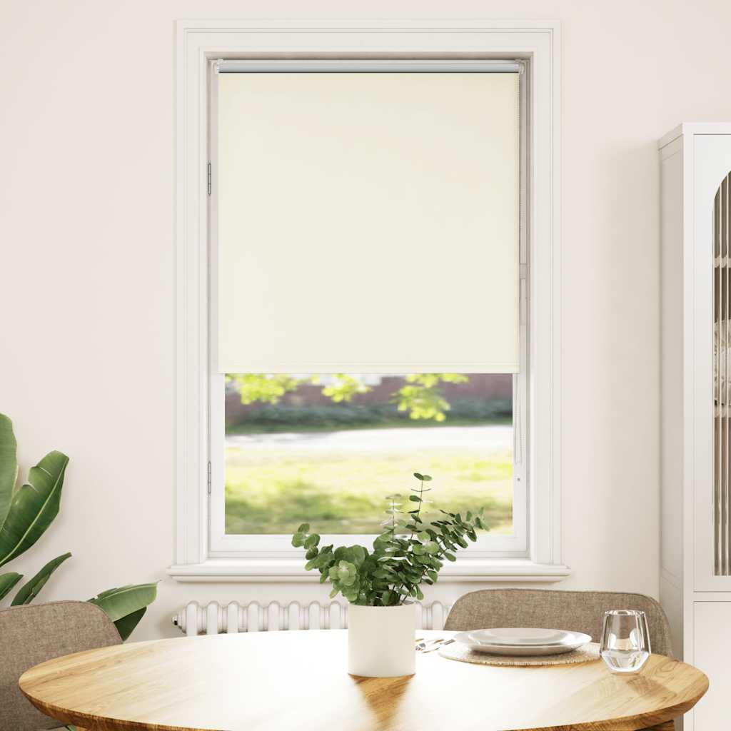 Rullegardin lystette 85x130 cm stoff bredde 80,7 cm polyester vidaXL