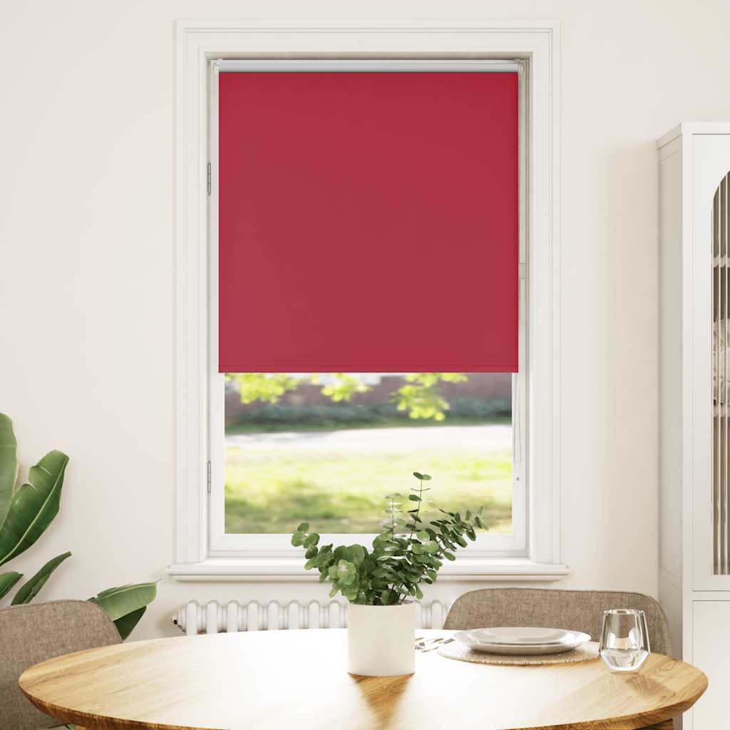 Rullegardin lystette 80x130 cm stoff bredde 75,7 cm polyester vidaXL