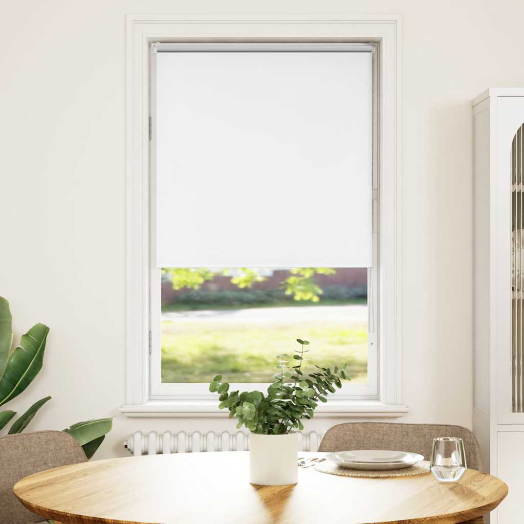 Rullegardin lystette 80x150 cm stoff bredde 75,7 cm polyester vidaXL