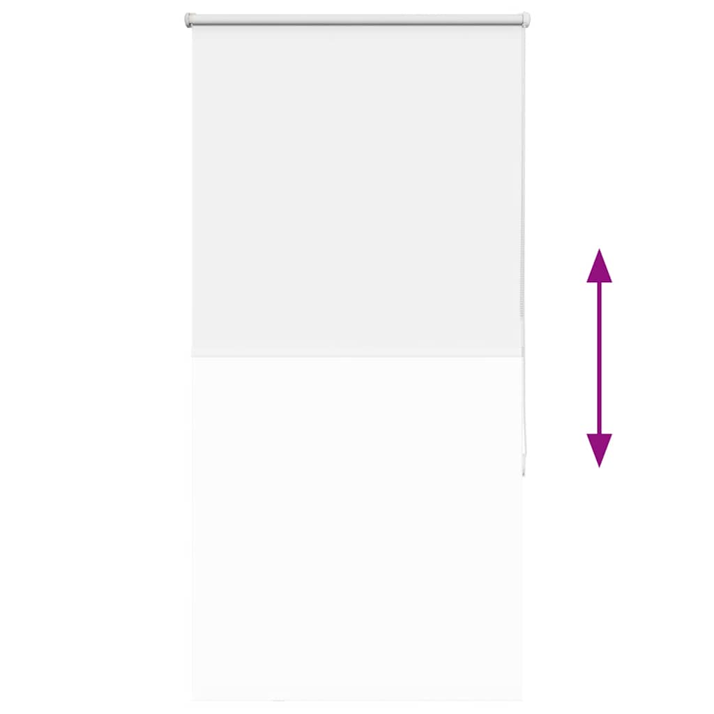 Rullegardin lystette 80x150 cm stoff bredde 75,7 cm polyester vidaXL