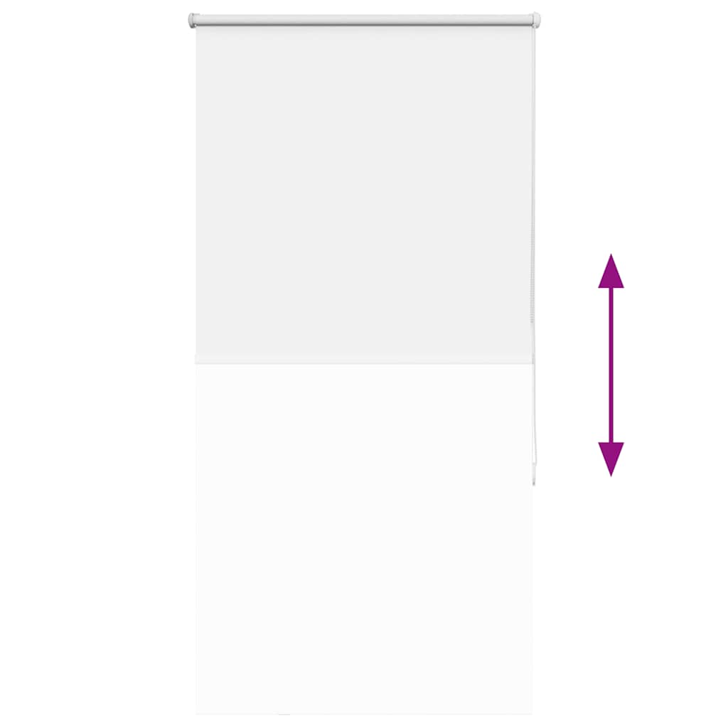 Rullegardin lystette 80x175 cm stoff bredde 75,7 cm polyester vidaXL