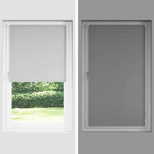 Rullegardin lystette 105x210 cm stoff bredde 100,7 cm polyester vidaXL