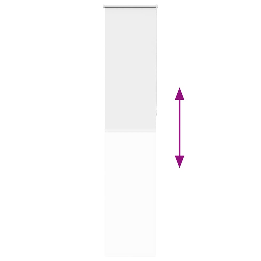 Rullegardin lystette 40x230 cm stoff bredde 35,7 cm polyester vidaXL