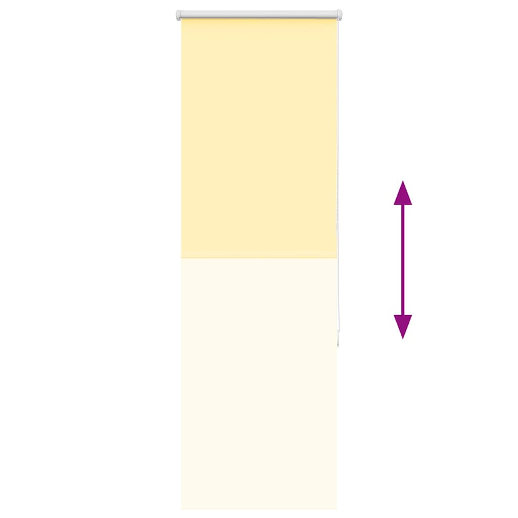 Rullegardin lystette 45x130 cm stoff bredde 40,7 cm polyester vidaXL