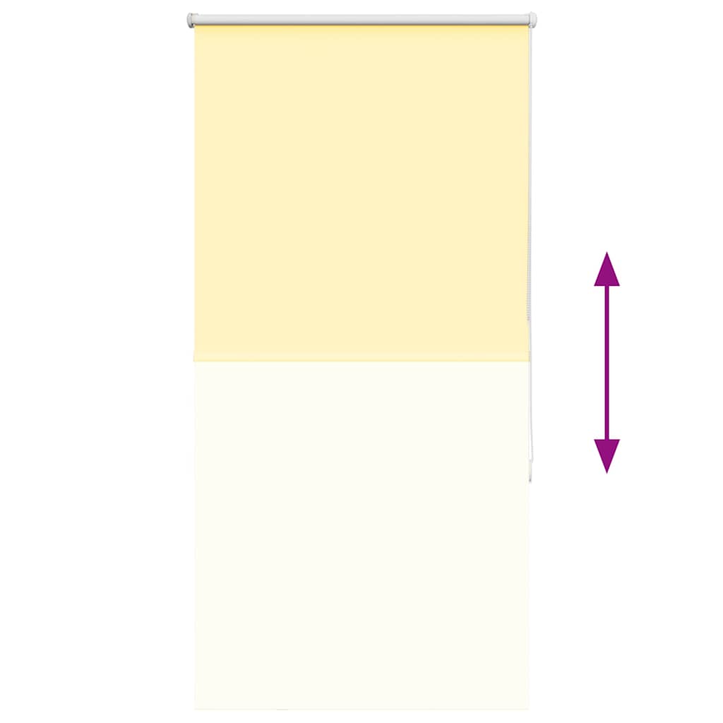 Rullegardin lystette 75x150 cm stoff bredde 70,7 cm polyester vidaXL