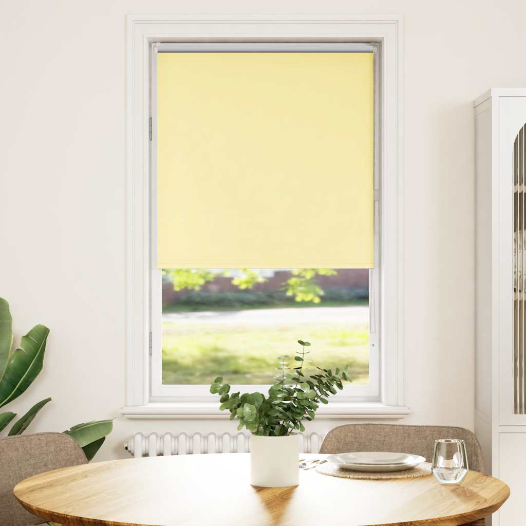 Rullegardin lystette 80x150 cm stoff bredde 75,7 cm polyester vidaXL
