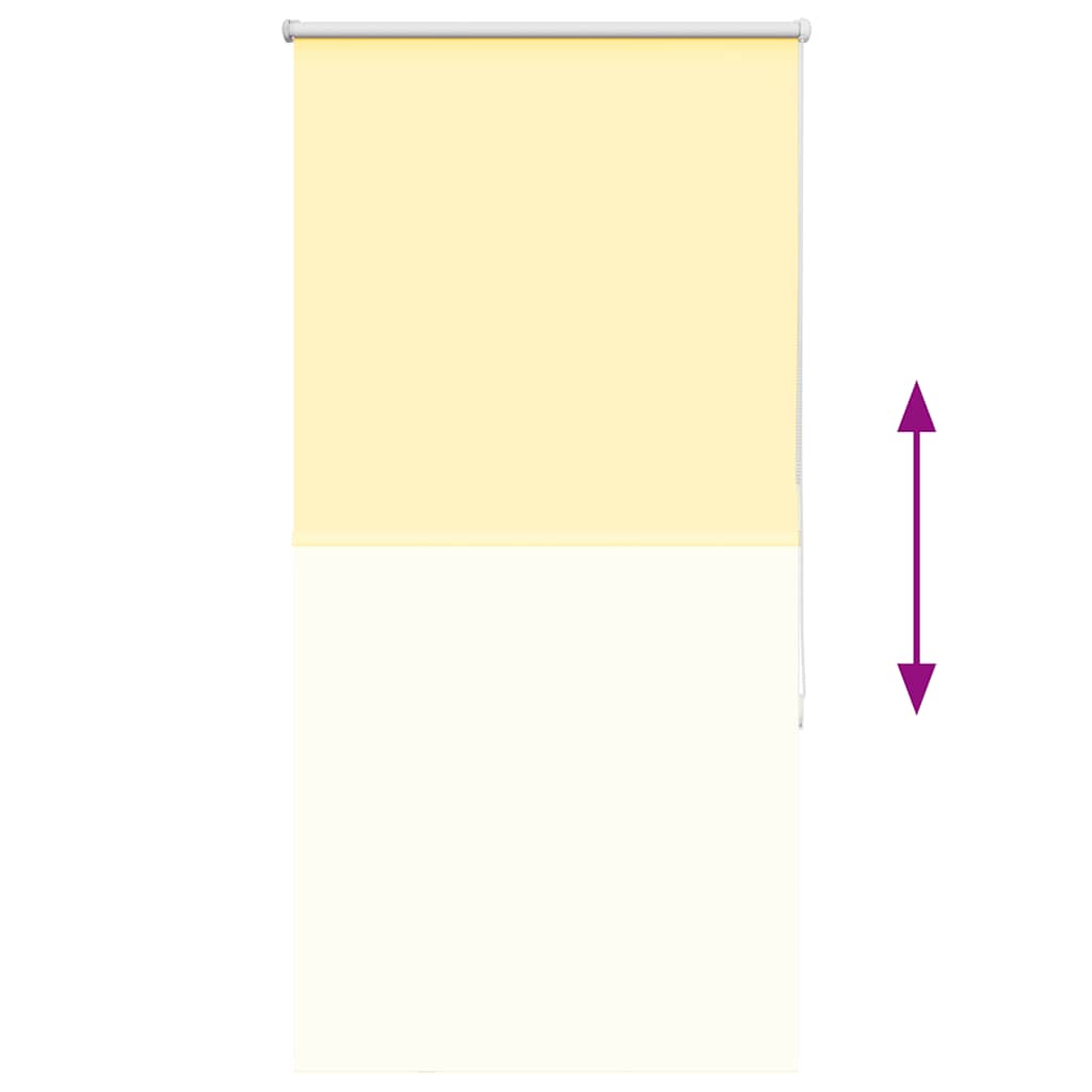 Rullegardin lystette 80x150 cm stoff bredde 75,7 cm polyester vidaXL