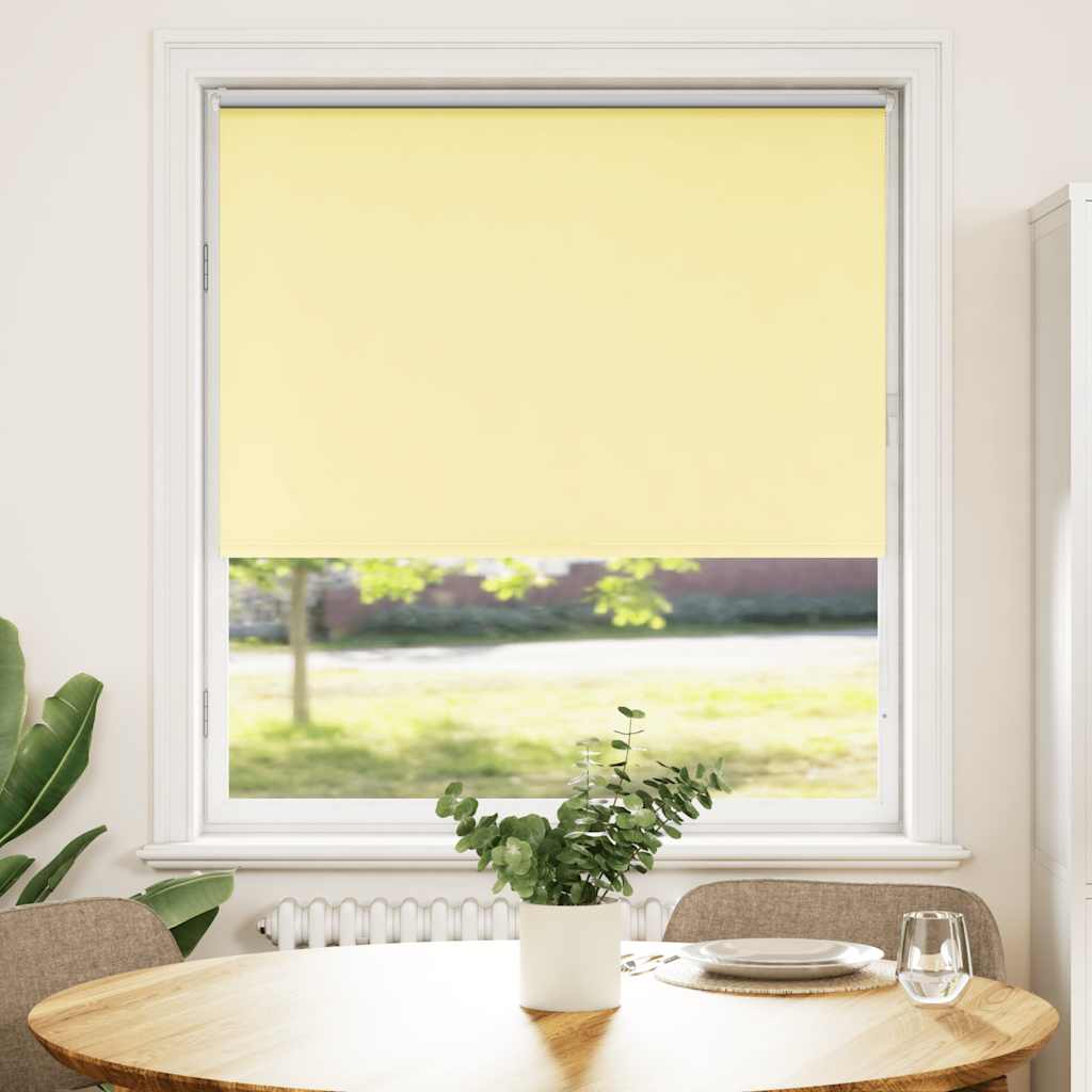 Rullegardin lystette 90x150 cm stoff bredde 85,7 cm polyester vidaXL