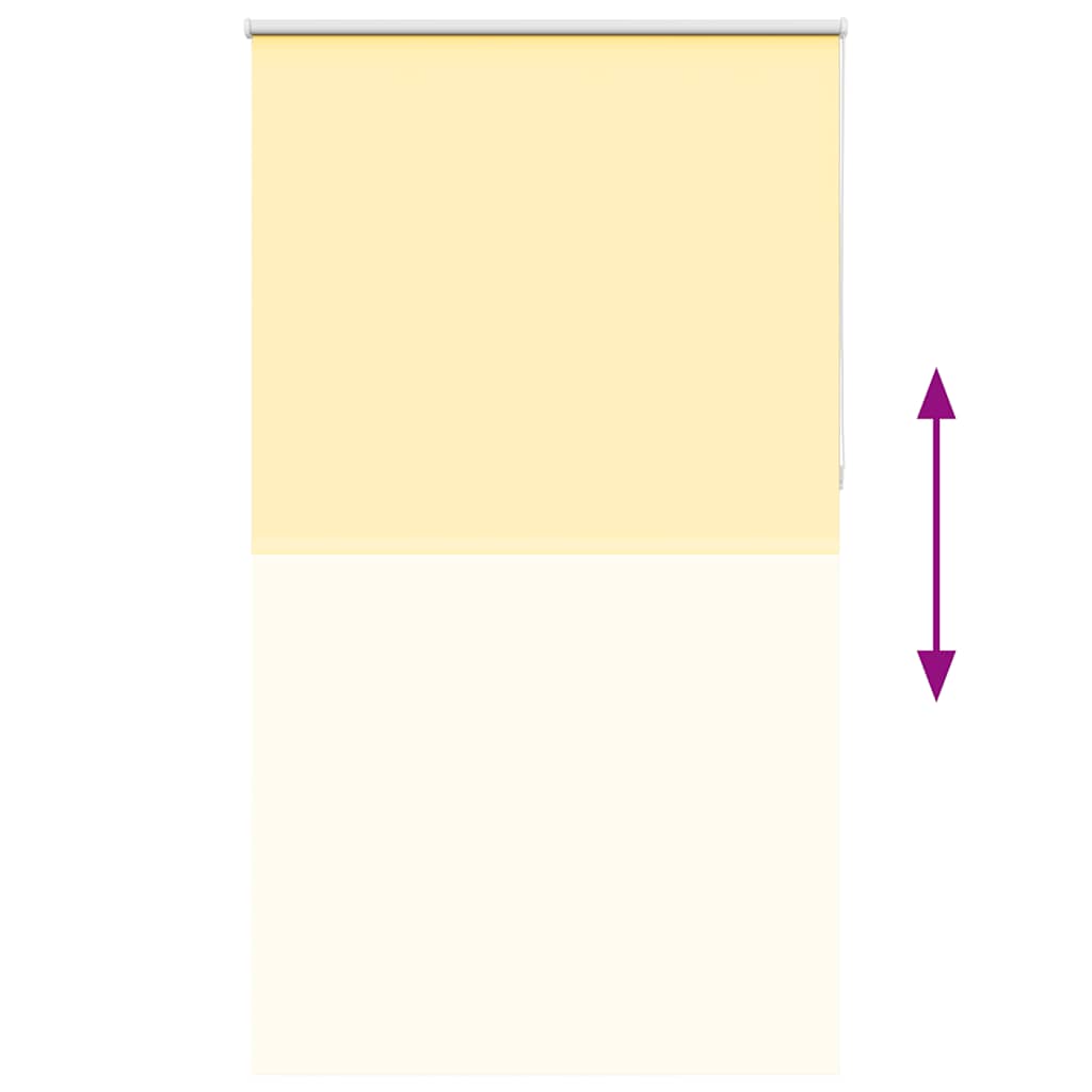 Rullegardin lystette 125x210 cm stoff bredde 121,6 cm polyester vidaXL