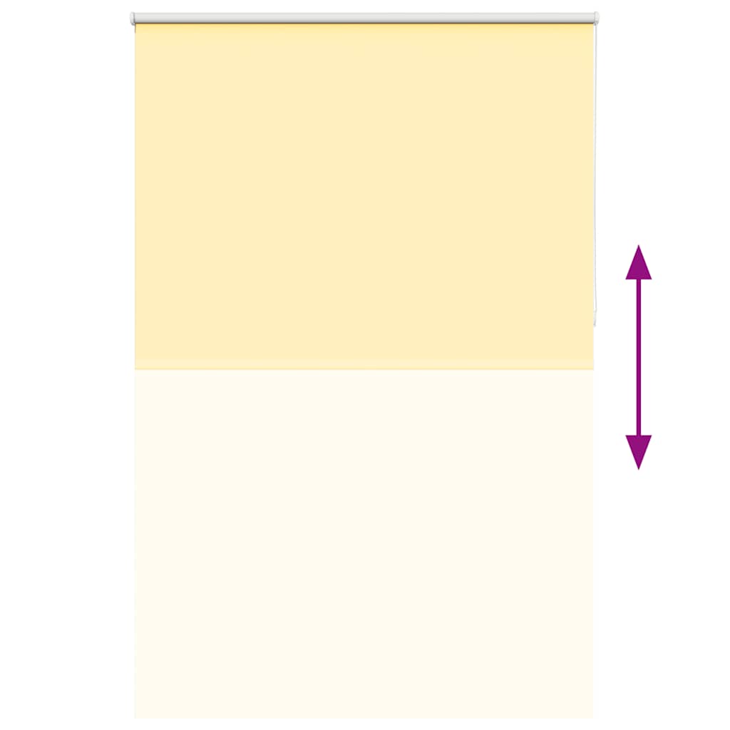 Rullegardin lystette 145x230 cm stoff bredde 141,6 cm polyester vidaXL