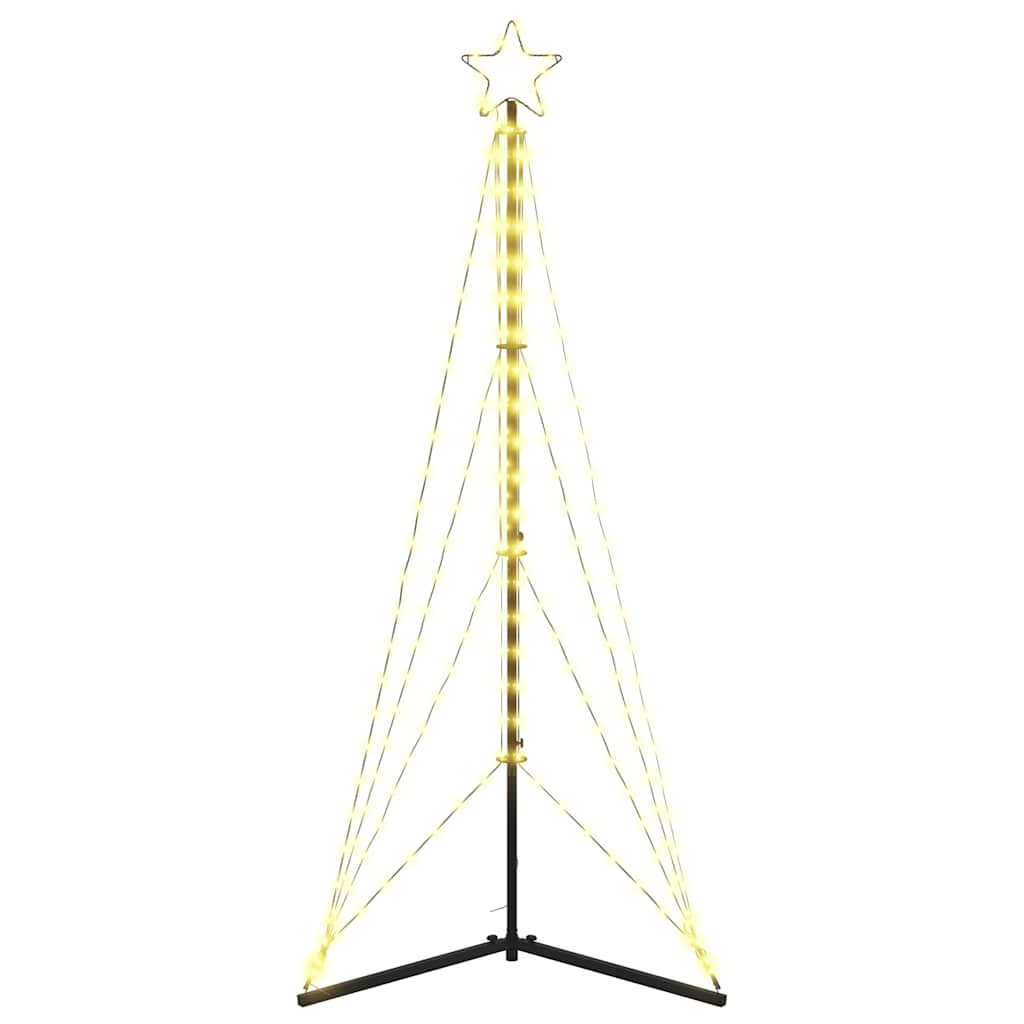 LED Juletre 363 LEDs Varm Hvit 182 cm