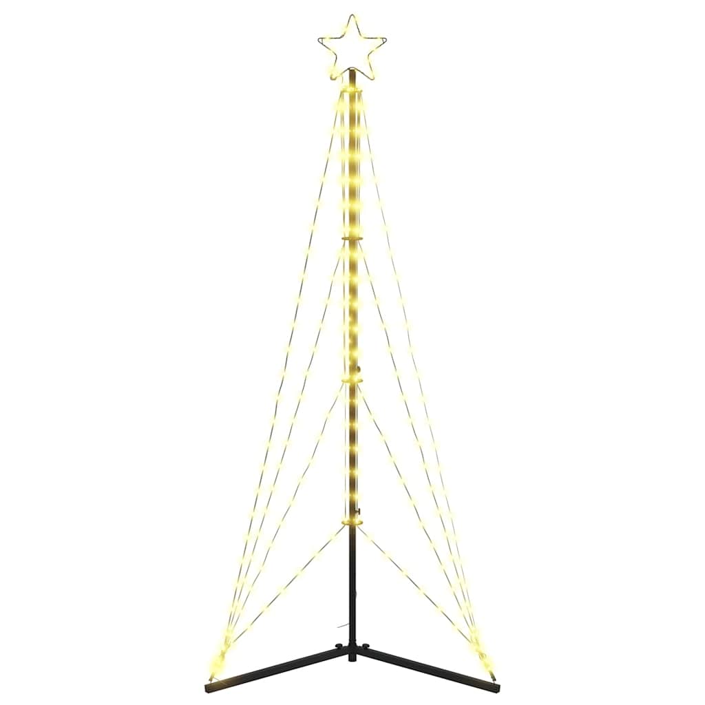 LED Juletre 363 LEDs Varm Hvit 182 cm