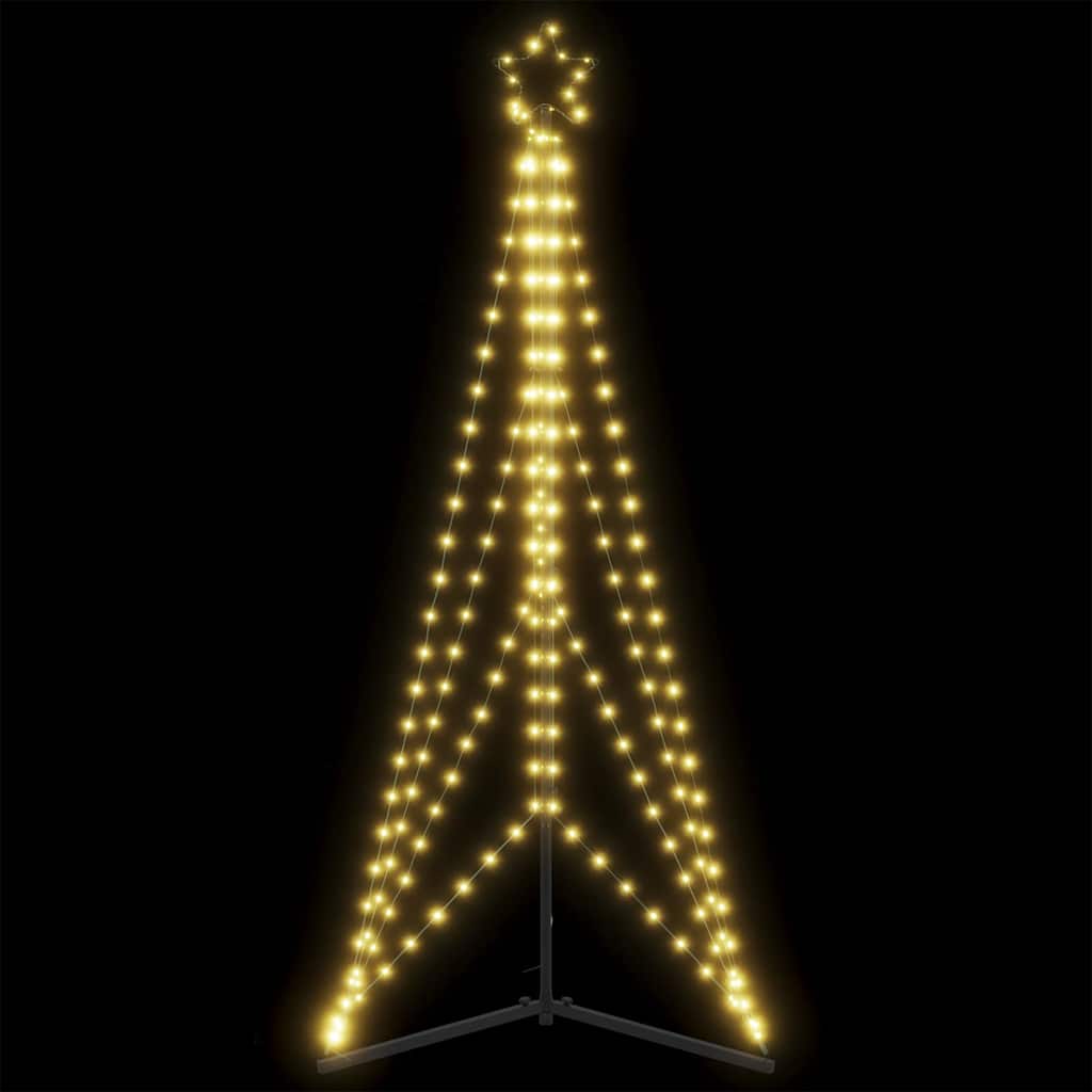 LED Juletre 363 LEDs Varm Hvit 182 cm