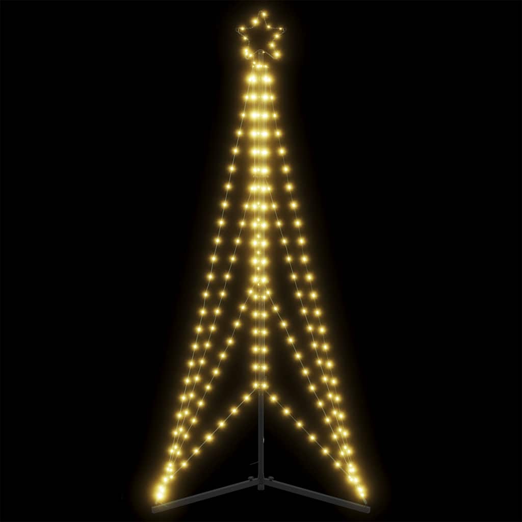 LED Juletre 363 LEDs Varm Hvit 182 cm