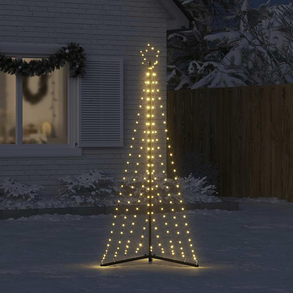 Juletrelys 339 LEDs varm hvit 182 cm