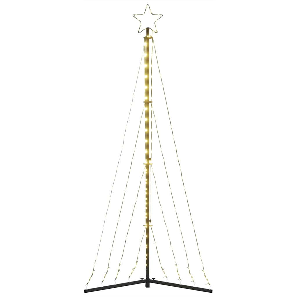 Juletrelys 339 LEDs varm hvit 182 cm