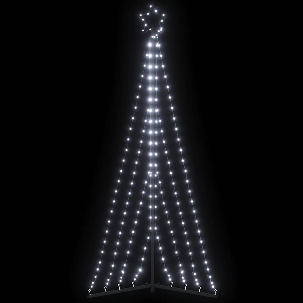 LED Juletre 339 LEDs Kald Hvit 182 cm