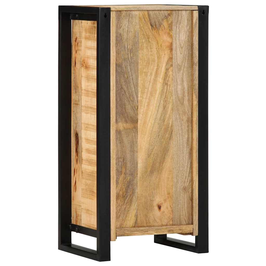 Nattbordskap med hylle Brun 40 x 30 x 80 cm Massivt mangotre