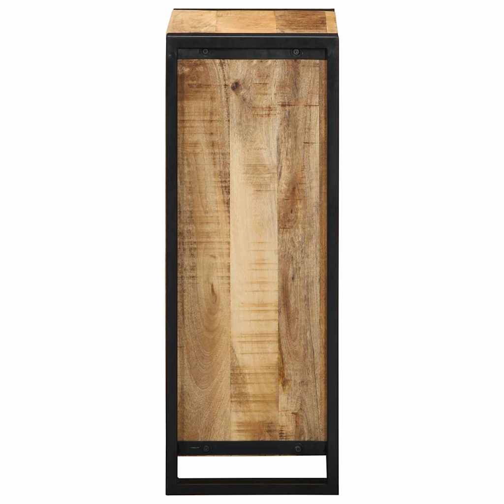 Nattbordskap med hylle Brun 40 x 30 x 80 cm Massivt mangotre