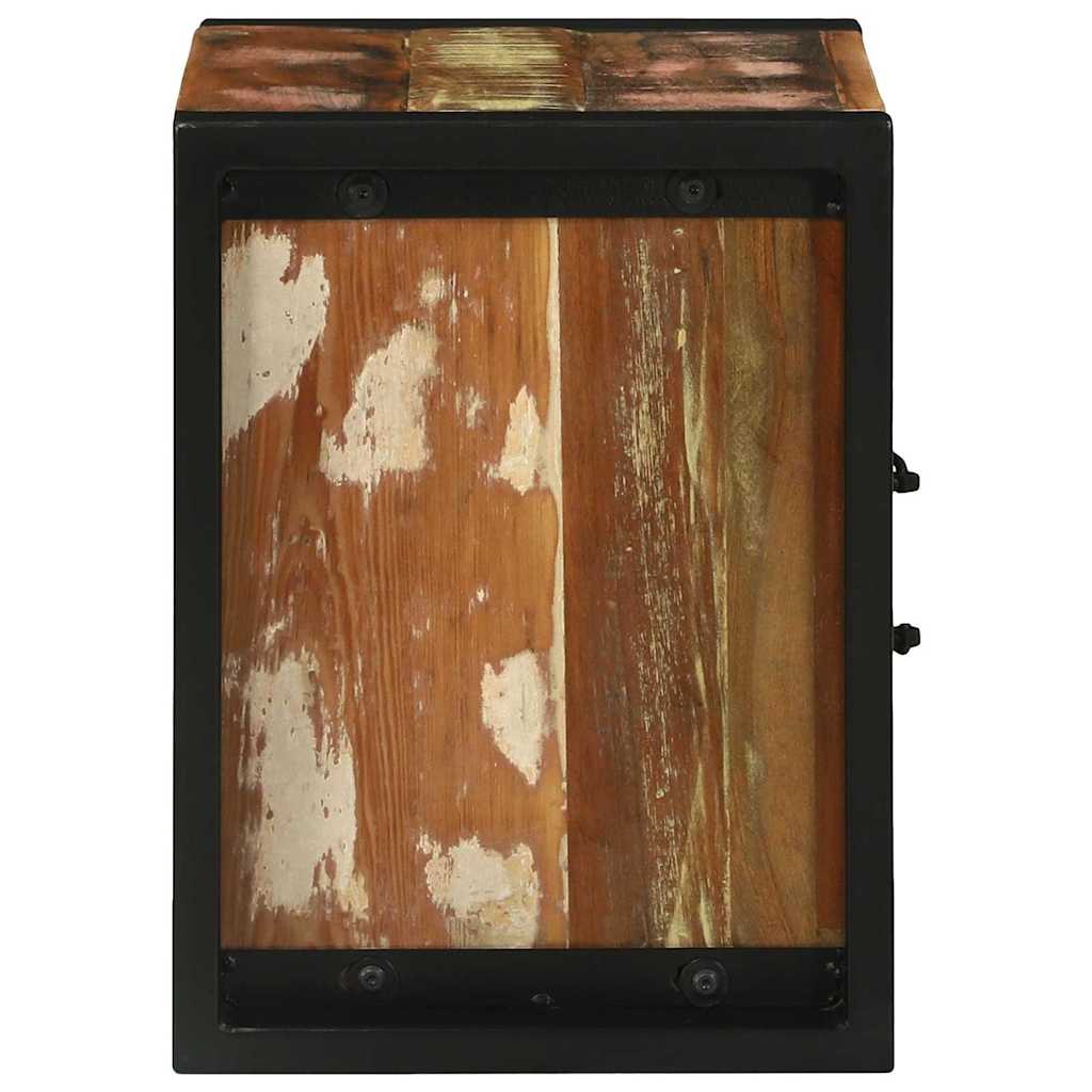 Baderomsskap med hylle Brun 40 x 30 x 40 cm Massiv Reclaim Tre