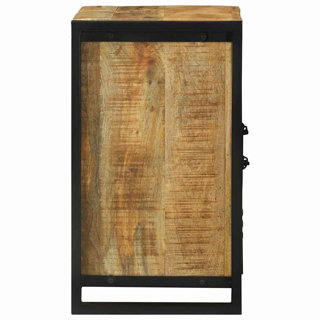 Vaskeskap med hylle Brun 55 x 35 x 60 cm Massiv mango tre