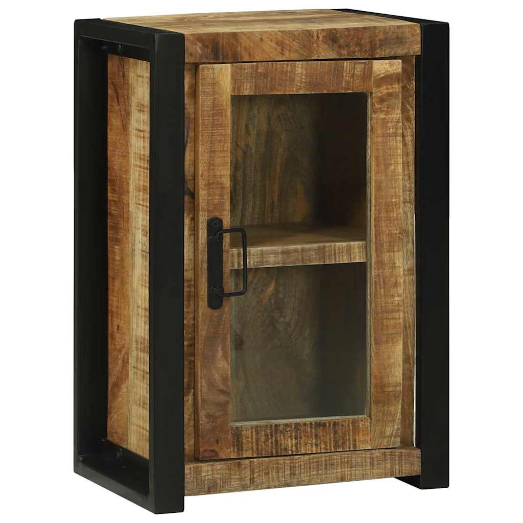 Baderomsskap med hylle Brun 40 x 30 x 60 cm Massiv mango tre