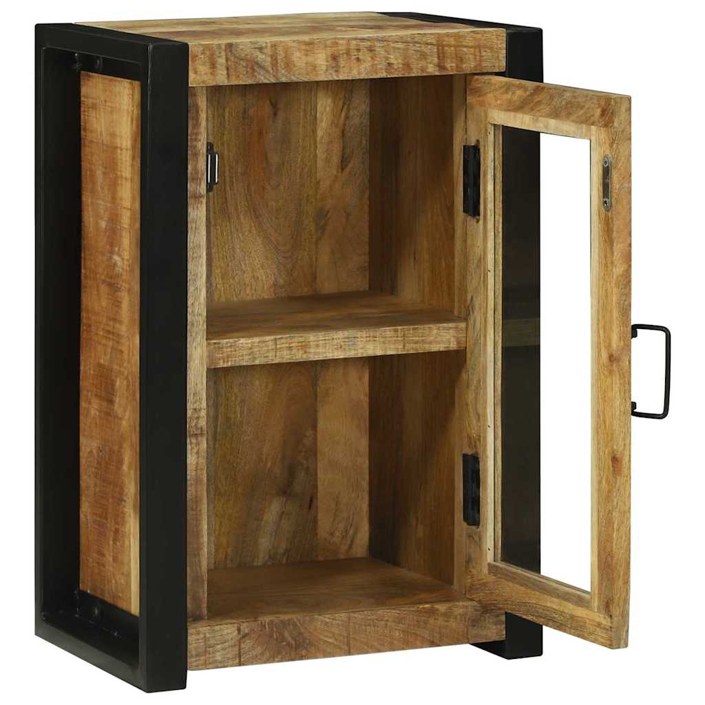 Baderomsskap med hylle Brun 40 x 30 x 60 cm Massiv mango tre