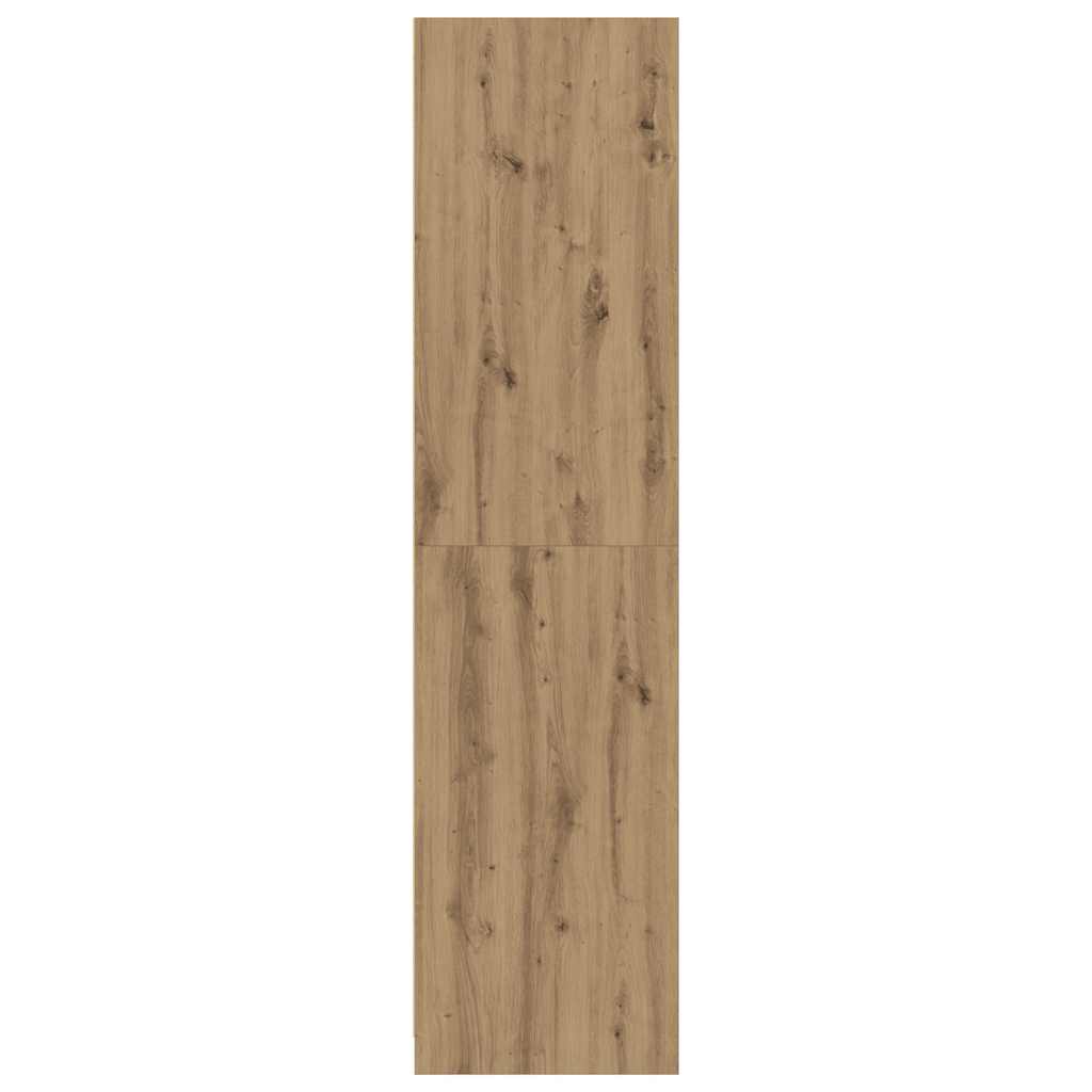 Garderobe artisan eik 30x50x200 cm konstruert tre