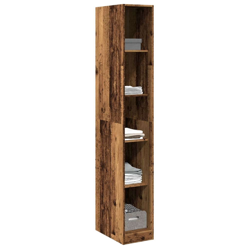 Garderobe gammelt tre 30x50x200 cm konstruert tre