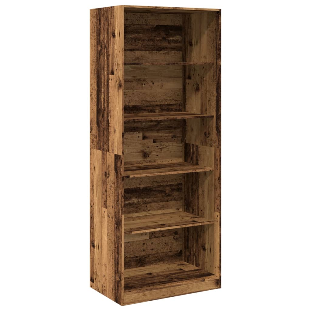 Garderobe gammelt tre 80x50x200 cm konstruert tre