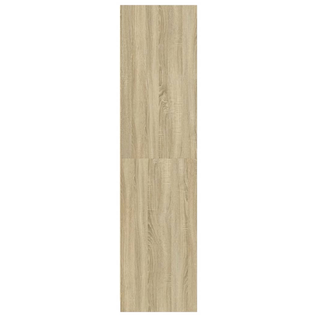 Garderobe sonoma eik 30x50x200 cm konstruert tre