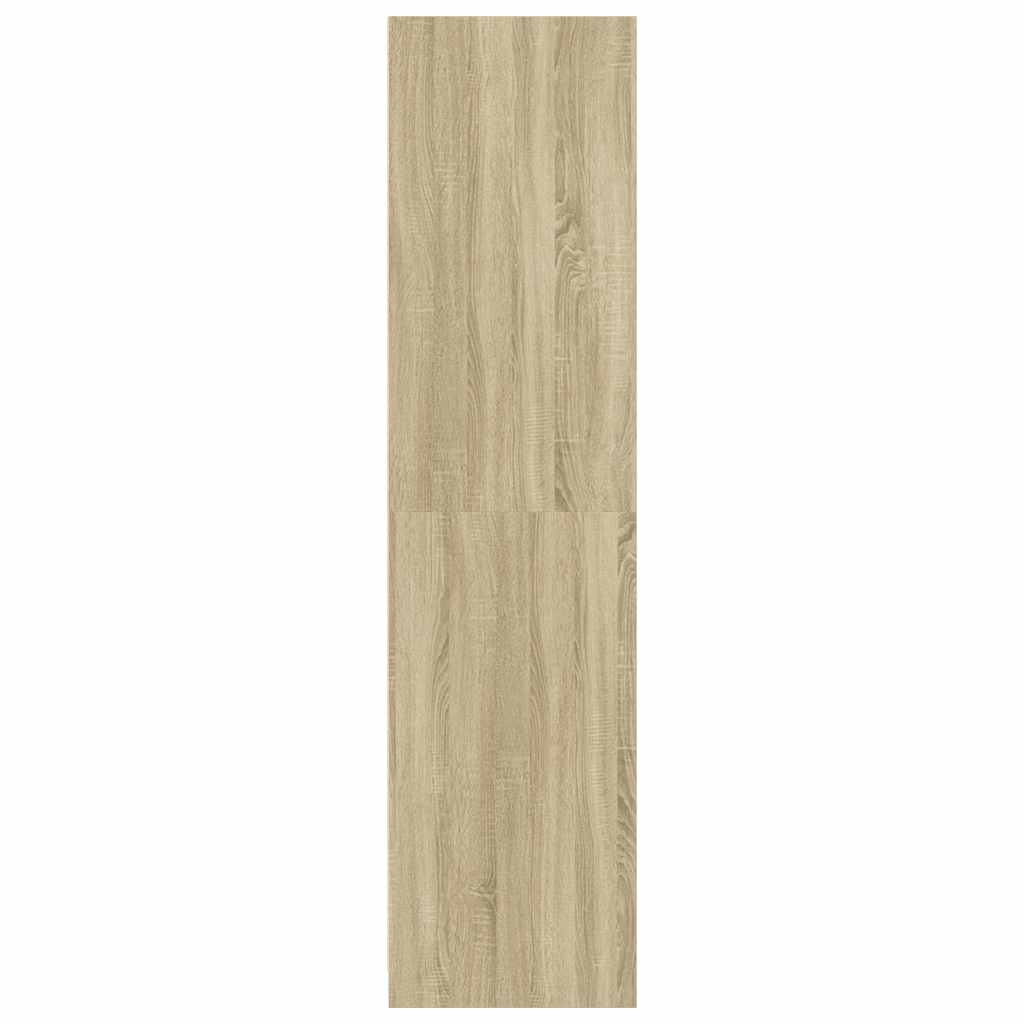 Garderobe sonoma eik 80x50x200 cm konstruert tre
