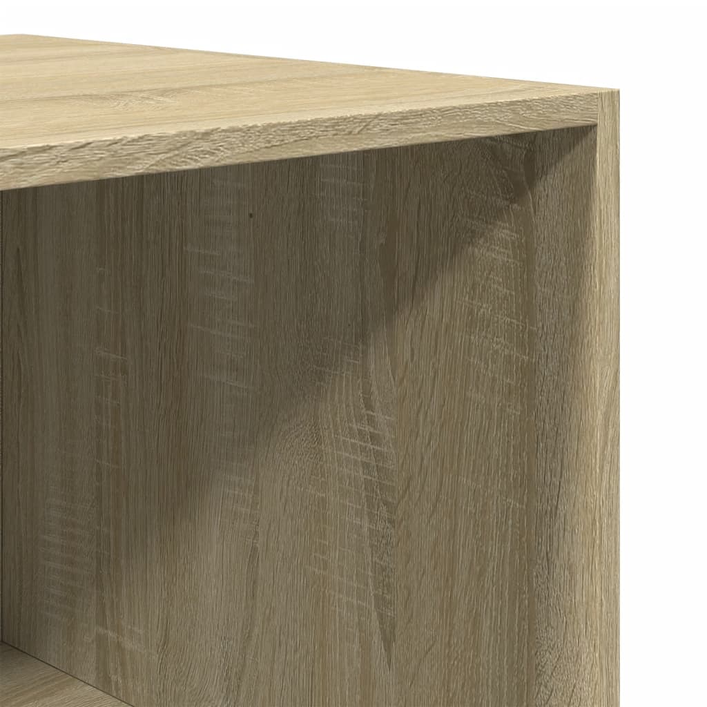 Garderobe sonoma eik 100x50x200 cm sponplate