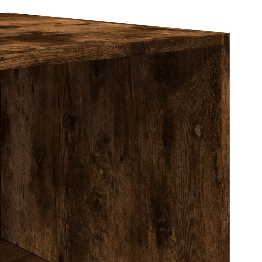 Garderobe røkt eik 100x50x200 cm konstruert tre