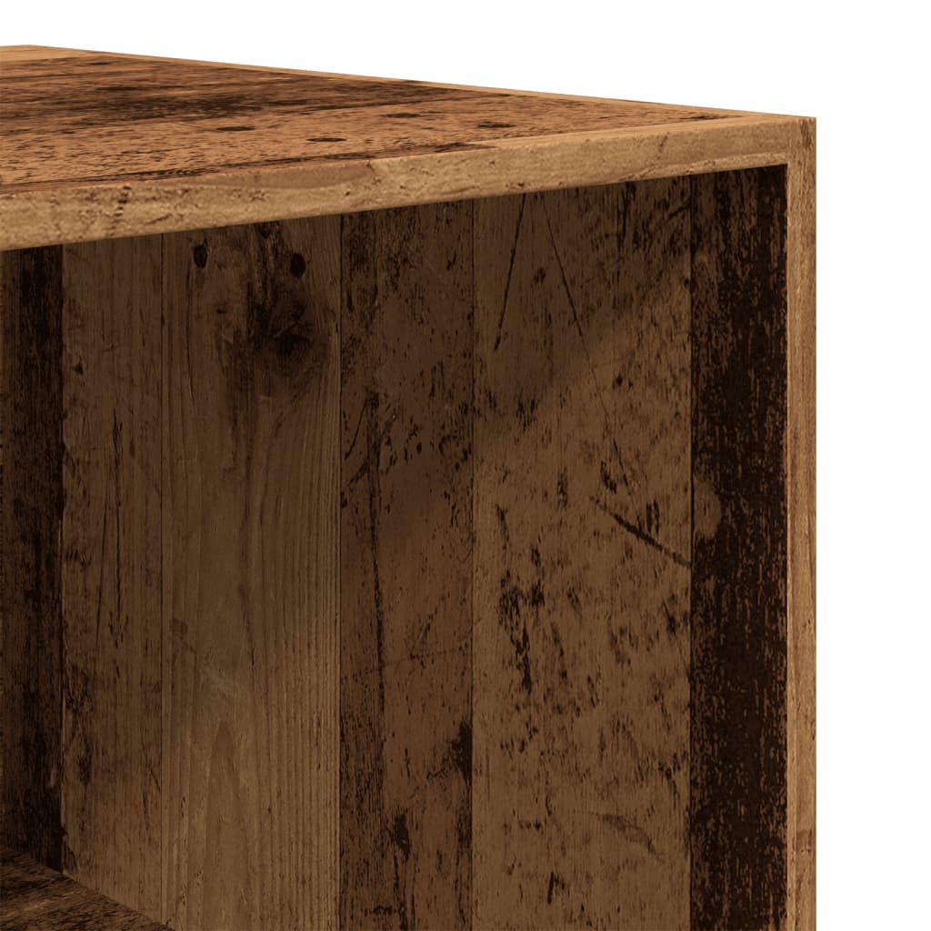 Garderobe gammelt tre 100x50x200 cm konstruert tre vidaXL