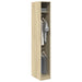 Garderobe sonoma eik 30x50x200 cm konstruert tre