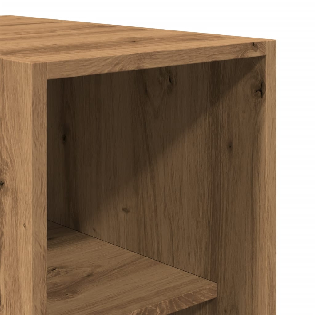 Garderobe artisan eik 30x50x200 cm konstruert tre