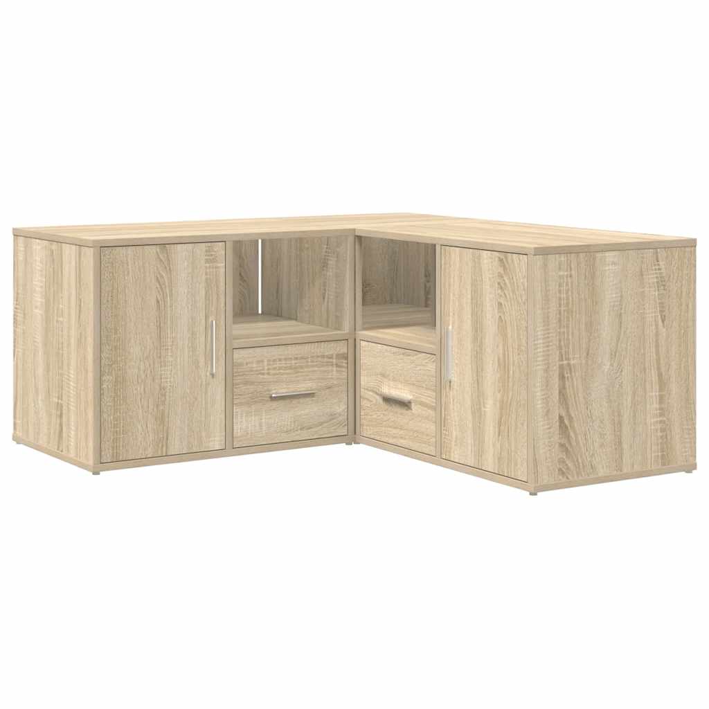 Hjørneskap sonoma eik 160x40x45 cm sponplate