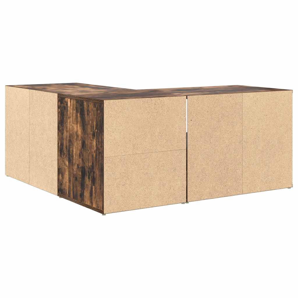 Hjørneskap sonoma eik 160x40x45 cm sponplate