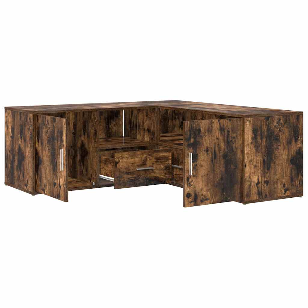 Hjørneskap sonoma eik 200x40x45 cm konstruert tre
