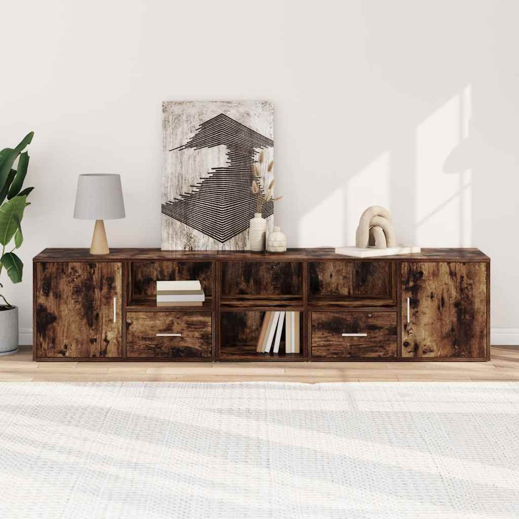 Hjørneskap sonoma eik 200x40x45 cm konstruert tre