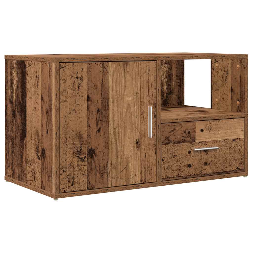Hjørneskap gammelt tre 200x40x45 cm konstruert tre