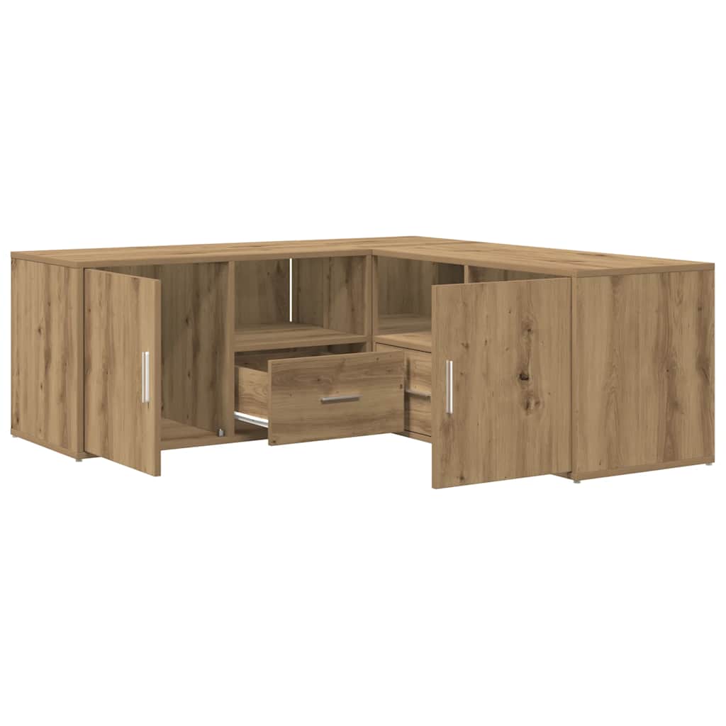 Hjørneskap artisan eik 200x40x45 cm konstruert tre