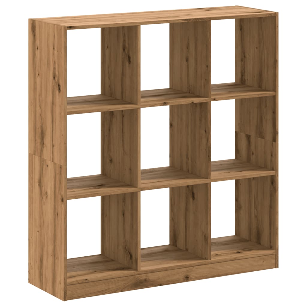 Bokhylle artisan eik 102x32x108 cm konstruert tre
