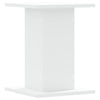 Plantestativ 2 stk hvit 30x30x40 cm konstruert tre