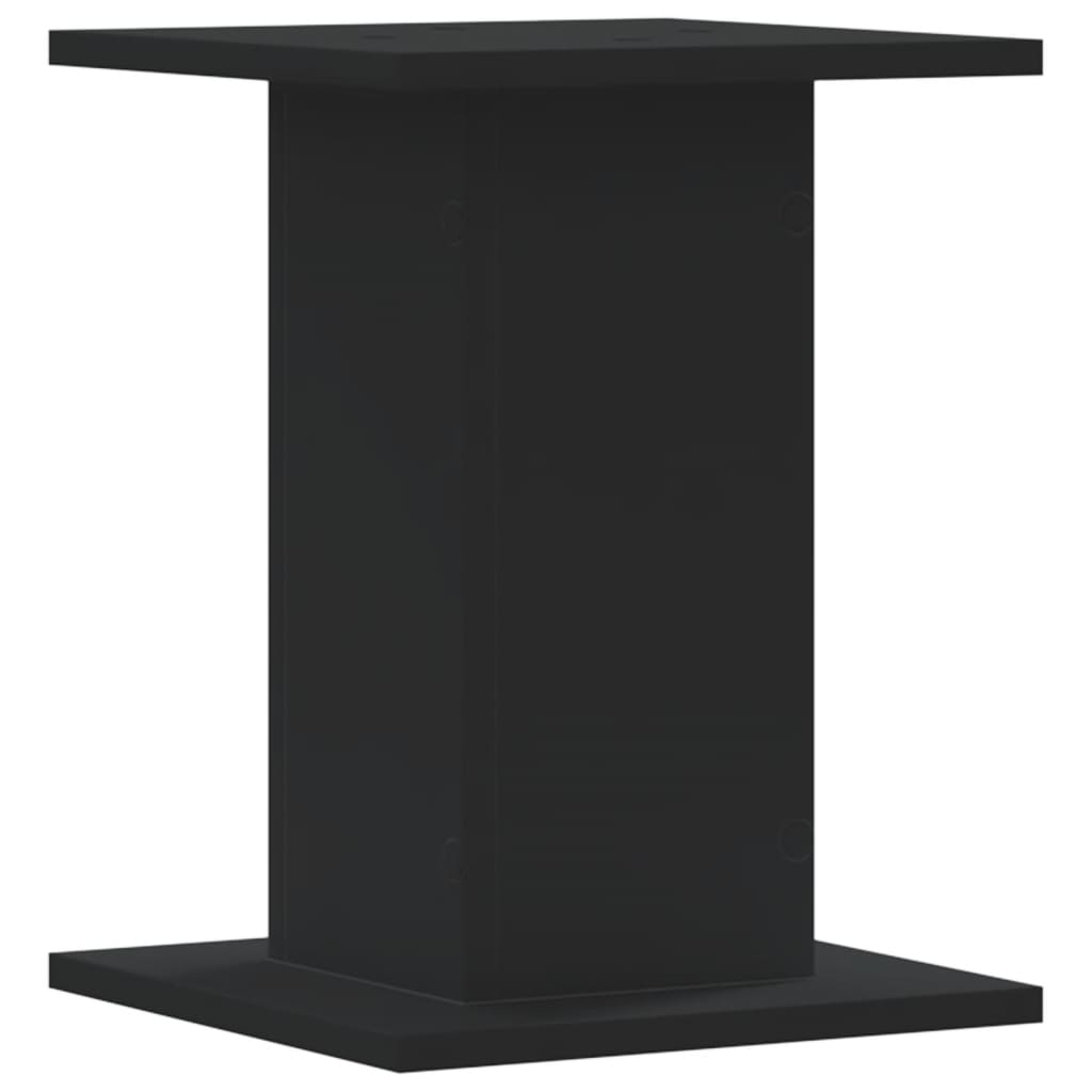 Plantestativer 2 stk svart 30x30x40 cm konstruert tre