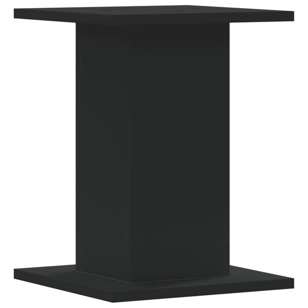 Plantestativer 2 stk svart 30x30x40 cm konstruert tre