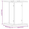 Plantestativer 2 stk sonoma eik 30x30x40 cm konstruert tre